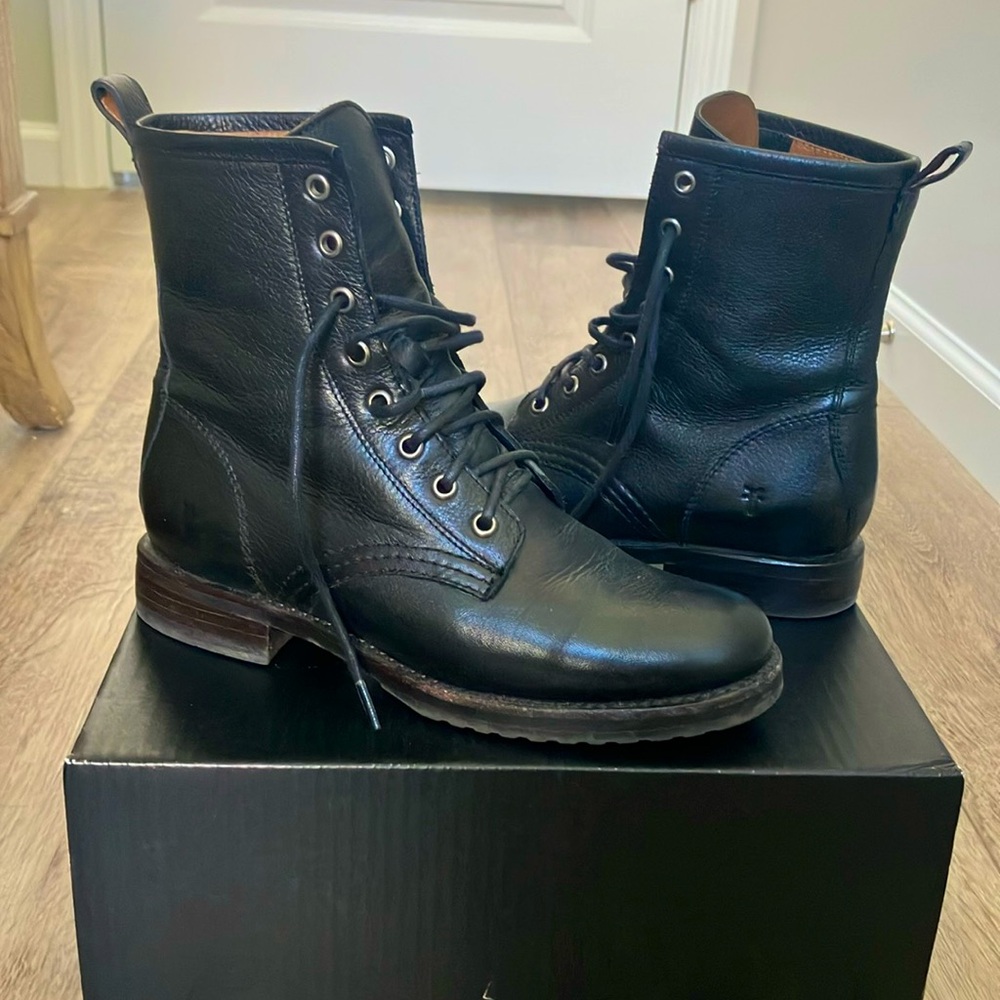 Frye Veronica Combat Boots